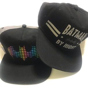 Dc Comics Batman Youth Size Adjustable Baseball Cap Hat fits Ages 6-12